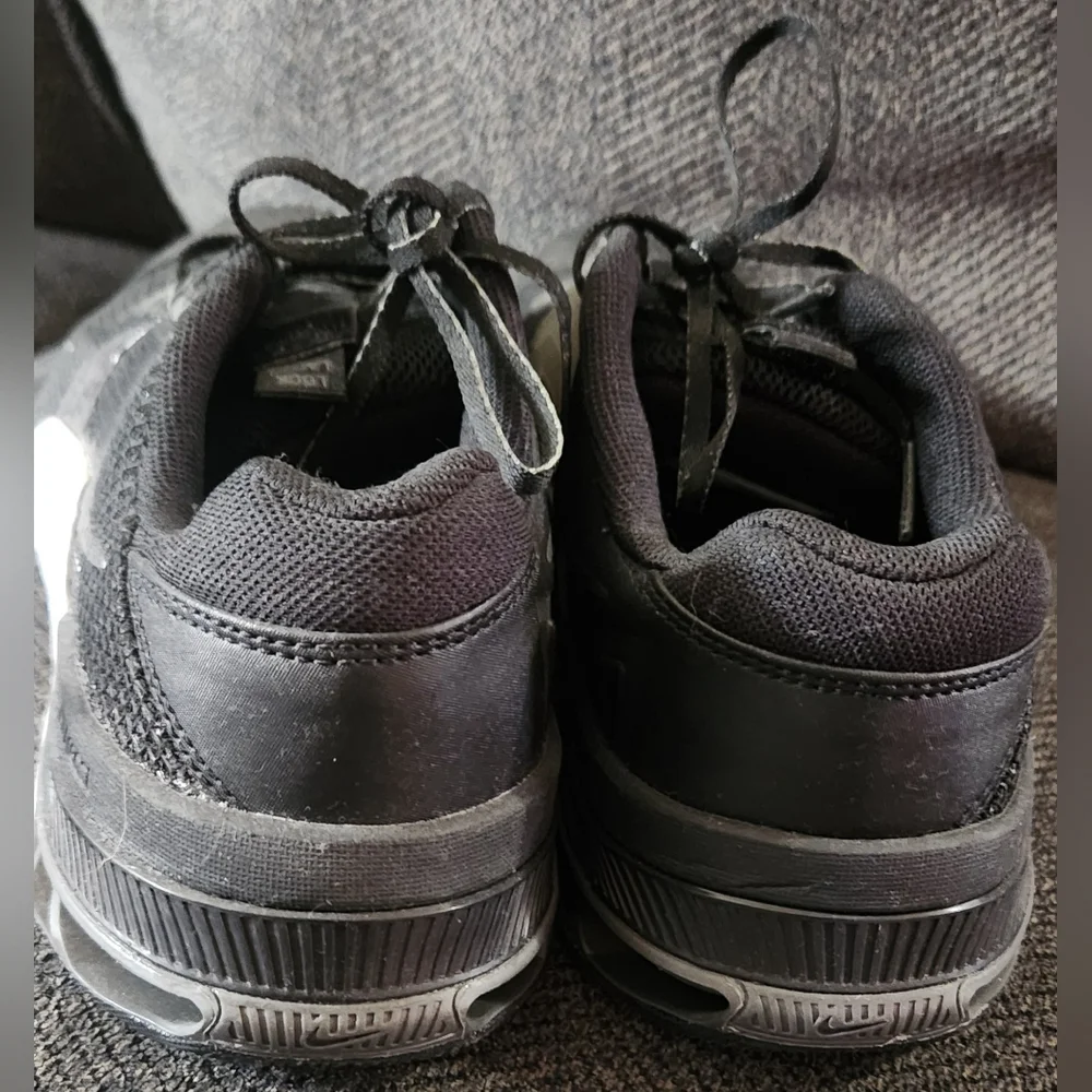 Nike Men’s Athletic Shoes Black with White Accent
